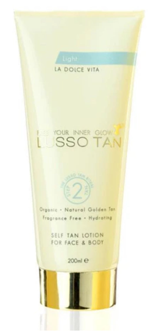 LUSSO TAN SELF TAN LOTION MEDIUM